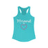 Women's Mermaid Racerback Tank for Active Lifestyle Wear - Lightweight Comfort and Style